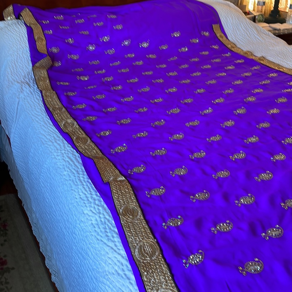 Party saree - Picture 4 of 4